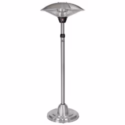 Einhell NHH 2100, Riscaldatore di ambienti elettrico alogeno, Gas alogeno, Interno, Pavimento, Alluminio, Acciaio inox, Allum ...