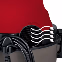 Einhell TH-VC 1815 15 L Aspiratore a cilindro Secco e bagnato 1250 W - Vista aggiuntiva 7