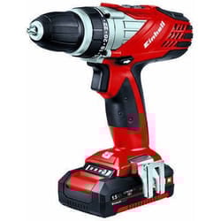 Einhell TE-CD 18 Li Kit 1350 Giri/min Nero, Rosso
