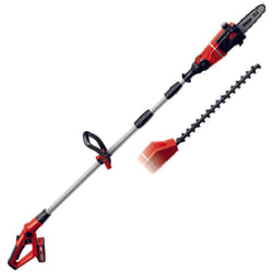 Einhell Ebrancheur et taille-haie sans fil sur batterie GE-HC 18 Li T Set Power X-Change (lithium ion, 18 V, télescopique, scie à chaîne de 170 mm, taille-haie de 400 mm y compris batterie de 3.0 Ah et chargeur)