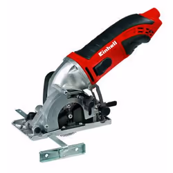 Einhell TC-CS 860 Kit, Truciolato, Plastica, Piastrella, Legno, Nero, Rosso, Argento, 8,5 cm, 6000 Giri/min, 2,3 cm, 1 cm