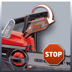 Einhell GE-LC 18 Li - Solo Nero, Rosso - Vista aggiuntiva 4