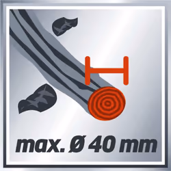 Einhell GC-RS 2540 tritaerba 2000 W Tamburo - Vista aggiuntiva 8