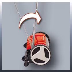 Einhell GE-HM 38 S Tagliaerba a spinta Nero, Rosso - Vista aggiuntiva 8