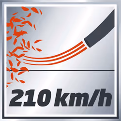 Einhell GE-CL 18 Li E - Solo soffiatore di foglie cordless 210 km/h Nero, Rosso - Vista aggiuntiva 6