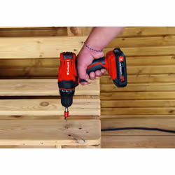 Einhell TC-CD 18-2 Li 1250 Giri/min Senza chiave 1,36 kg Rosso - Vista aggiuntiva 4