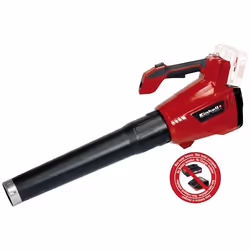 Einhell GE-LB 36 Li E, Soffiatore portatile, 150 km/h, 817 km/h, Nero, Rosso, 182 mm, 915 mm