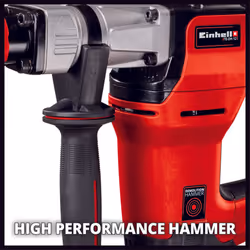 Einhell Marteau Démolisseur TE-DH 12 (1050 W, Fréquence de Frappe : 4100 trs/min, , Câble : 400 cm, Mandrin SDS Max, Livré en Coffret avec Burin Pointu et Burin Plat)