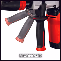 Einhell Marteau Démolisseur TE-DH 12 (1050 W, Fréquence de Frappe : 4100 trs/min, , Câble : 400 cm, Mandrin SDS Max, Livré en Coffret avec Burin Pointu et Burin Plat) - Vista aggiuntiva 4
