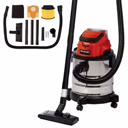 Einhell TC-VC 18/20 Li S-Solo Nero, Grigio, Rosso 20 L - Vista aggiuntiva 5