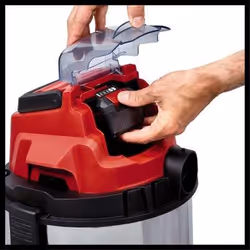 Einhell TC-VC 18/20 Li S-Solo Nero, Grigio, Rosso 20 L - Vista aggiuntiva 8