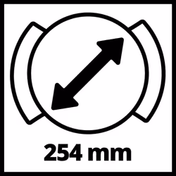 Einhell CE-CB 18/254 Li - Solo lucidatrice per auto 2500 Giri/min - Vista aggiuntiva 6