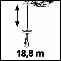 Einhell TC-EH 1000 1600 W 999 kg 220 - 240 V - Vista aggiuntiva 4