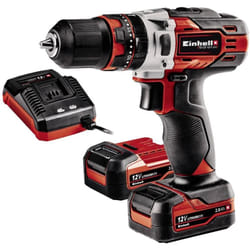 Te-cd 12/1 Li-i (2x2,0Ah) 2 rapporti-Trapano avvitatore a percussione a batteria incl. seconda batteria - Einhell