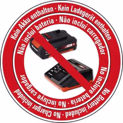 Einhell GE-CT 36/30 Li E-Solo Batteria Nero, Grigio, Rosso - Vista aggiuntiva 4