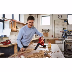 Einhell TE-CB 18/180 Li-Solo soffiatore di foglie cordless 180 km/h Nero, Rosso 18 V - Vista aggiuntiva 5
