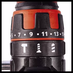 Einhell TE-CD 48 1500 Giri/min Senza chiave 1,41 kg Nero, Rosso - Vista aggiuntiva 5