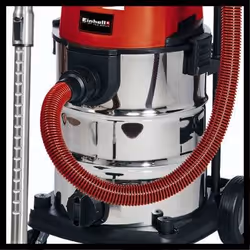 Einhell TE-VC 36/30 Li S-Solo 30 L Aspiratore a cilindro Secco e bagnato Sacchetto per la polvere - Vista aggiuntiva 4