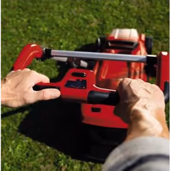 Einhell GE-CM 36/37 Li-Solo Tagliaerba a spinta Batteria Nero, Rosso - Vista aggiuntiva 5