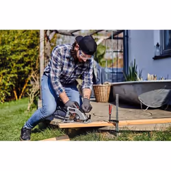 Einhell 4331210 sega circolare portatile 19 cm Nero, Rosso 3800 Giri/min