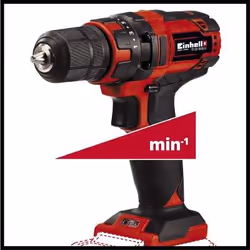 Einhell TC-CD 18/35 Li - Solo 550 Giri/min 970 g Nero, Rosso - Vista aggiuntiva 4