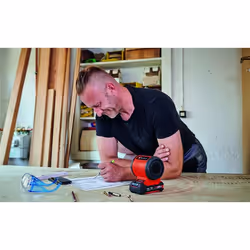 Einhell TC-SR 18 Li BT - Solo Nero, Rosso 3 W
