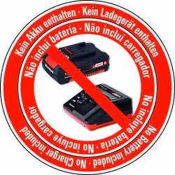 Einhell TC-SR 18 Li BT - Solo Nero, Rosso 3 W - Vista aggiuntiva 6