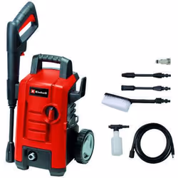Einhell TC-HP 130, Verticale, Elettrico, 5 m, Alta pressione, Rosso, 390 l/h