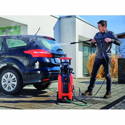 Einhell TE-HP 170 idropulitrice Verticale Elettrico 440 l/h Nero, Rosso - Vista aggiuntiva 4