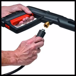 Einhell TE-HP 170 idropulitrice Verticale Elettrico 440 l/h Nero, Rosso - Vista aggiuntiva 6