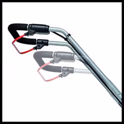 Einhell GE-CM 18/33 Li (1x4,0Ah) Tagliaerba a spinta Batteria Nero, Rosso - Vista aggiuntiva 4