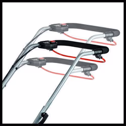 Einhell GE-CM 18/33 Li-Solo Tagliaerba a spinta Batteria Nero, Rosso - Vista aggiuntiva 6