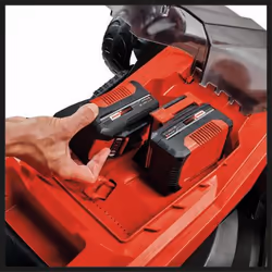 Einhell GE-CM 36/43 Li M-Solo Tagliaerba a spinta Batteria Nero, Rosso - Vista aggiuntiva 6