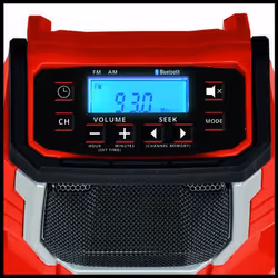 Einhell TC-RA 18 Li BT Portatile Digitale Nero, Rosso