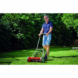 Einhell GC-HM 400 Tagliaerba a spinta Rosso, Acciaio - Vista aggiuntiva 7