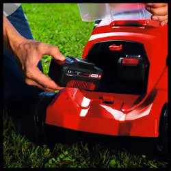 Einhell GE-CM 36/41 Li - Solo Tagliaerba a spinta Batteria Nero, Rosso - Vista aggiuntiva 5