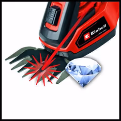 Einhell GE-CG 18/100 Li T-Solo cesoia per erba cordless 10 cm 18 V Nero, Rosso - Vista aggiuntiva 4