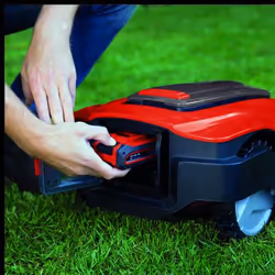 Einhell FREELEXO 1200 LCD BT Tagliaerba robotizzato Batteria Rosso - Vista aggiuntiva 4