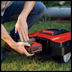 Einhell Freelexo 450 BT Solo Tagliaerba robotizzato Batteria Nero, Rosso, Argento