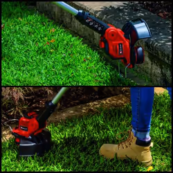 Einhell GE-CT 18/28 Li-Solo 28 cm Batteria Nero, Rosso