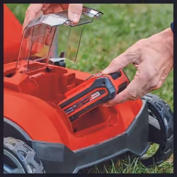 Einhell GC-SC 18/28 Li-Solo Tagliaerba a spinta Batteria Nero, Rosso - Vista aggiuntiva 6