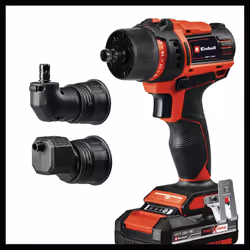Einhell TE-CD 18/45 Senza chiave 1,57 kg Nero, Rosso - Vista aggiuntiva 4