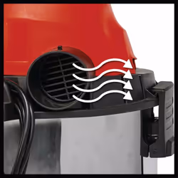 Einhell TC-VC 1930 SA Kit Aspiratore a cilindro Secco e bagnato 1500 W Senza sacchetto - Vista aggiuntiva 6