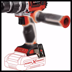 Einhell TP-CD 18/60 Li-i BL 32000 Giri/min Senza chiave 1,37 kg Nero, Rosso - Vista aggiuntiva 6