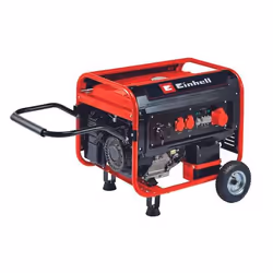 Einhell TC-PG 65/E5, 25 L, Benzina, 11,7 h, Nero, Rosso, 79 kg