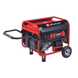 Einhell TC-PG 65/E5 gruppo elettrogeno 25 L Benzina Nero, Rosso