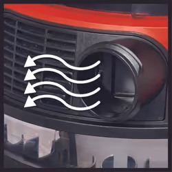 Einhell TP-VC 36/30 S Auto Solo 30 L Aspiratore a cilindro Secco e bagnato 36 W - Vista aggiuntiva 6