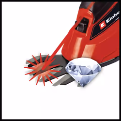 Einhell GC-AGS 18 Li - Solo cesoia per erba cordless 10 cm 18 V Ioni di Litio Nero, Rosso