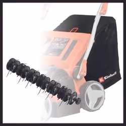 Einhell GE-SC 36/35 Li - Solo scarificatore Nero, Rosso - Vista aggiuntiva 8