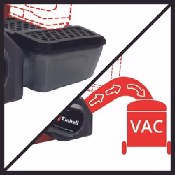 Einhell TP-BS 18/457 Li BL - Solo Levigatrice a fogli Nero, Rosso - Vista aggiuntiva 7